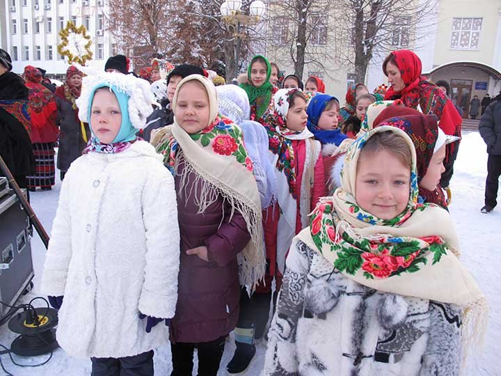 «Щедрий вечір, добрий вечір, мати Україно!» Театралізоване дійство на Європейській площі у Борисполі