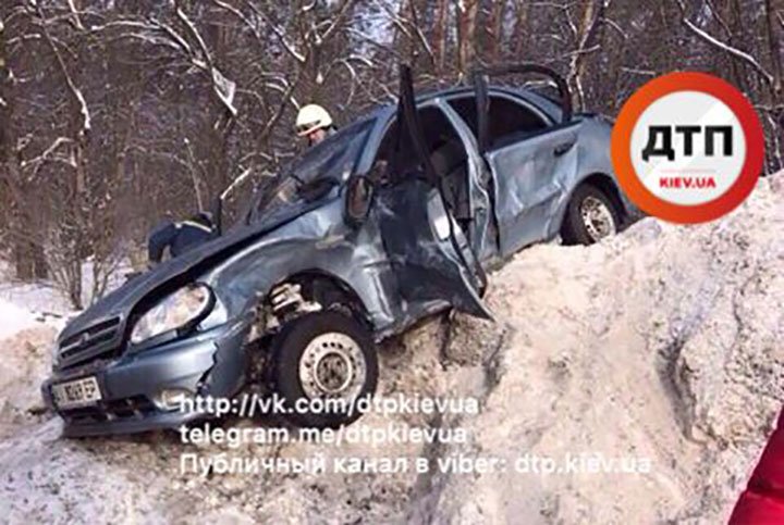 Іще одна ДТП на Бориспільській трасі: Деу вилетів з дороги, загинула людина
