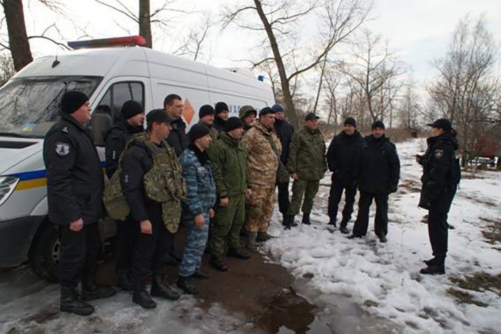 Поблизу Борисполя вибухотехніки провели навчаня професійних навичок Поблизу Борисполя вибухотехніки провели навчаня професійних навичок
