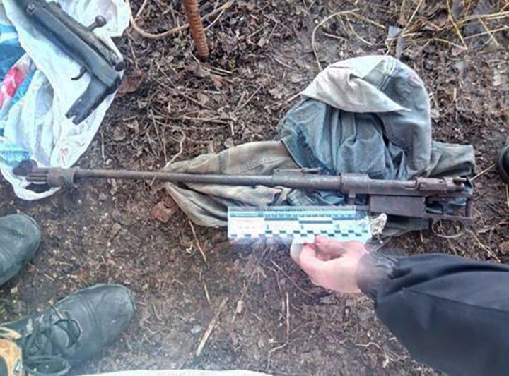 В Березані поліцейські вилучили у місцевих жителів арсенал зброї