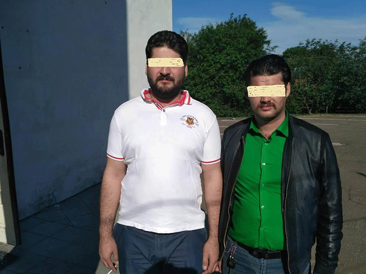 На трасі Бориспіль - Дніпро поліцейські  затримали на викраденому «Лексусі» двох громадян Румунії, які знаходились у розшуку