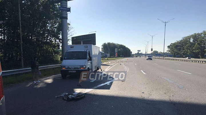 На Бориспільському шосе сталася автопригода, в якій постраждала 5-річна дитина