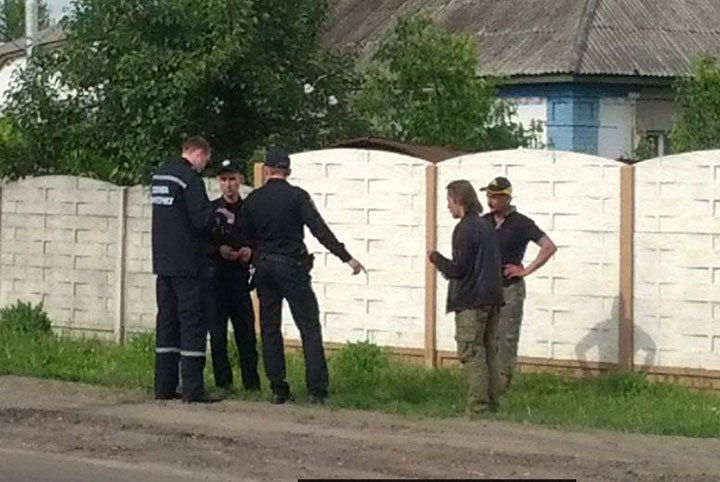 У Борисполі з'явився палій
