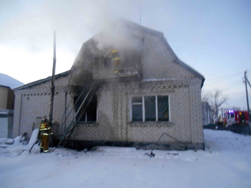 У Борисполі сталася пожежа в житловому будинку