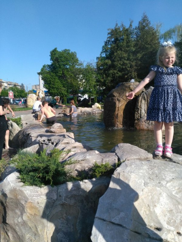 Відкрито купальний сезон у центрі Борисполя Відкрито купальний сезон у центрі Борисполя