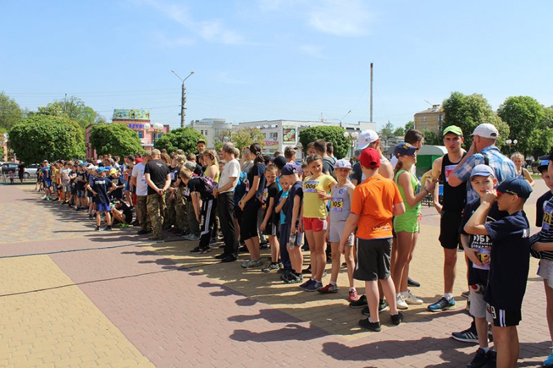 Бориспільці вшанували пам'ять полеглих у боротьбі за незалежність України, легкоатлетичним пробігом