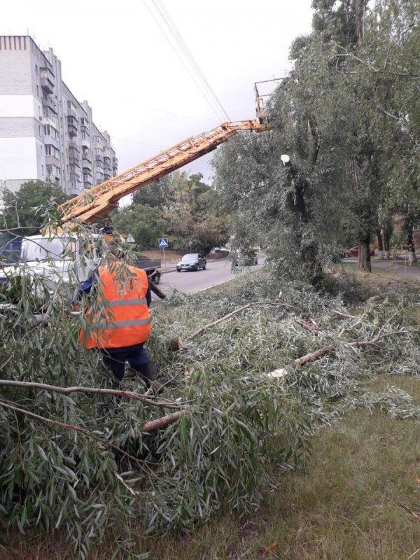Бориспіль оговтується після негоди
