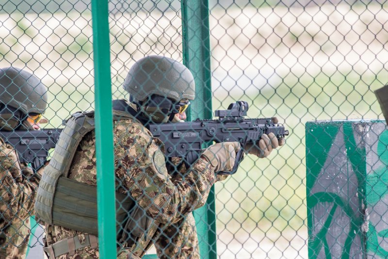 Військовослужбовці у Старому зустріли делегацію Національної гвардії штату Каліфорнія