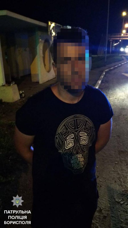 Бориспільські патрульні затримали автомобіль, яким незаконно заволоділи у Волинській області