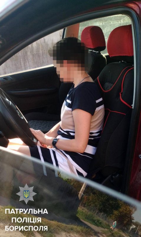 Патрульні Борисполя затримали нетверезого водія