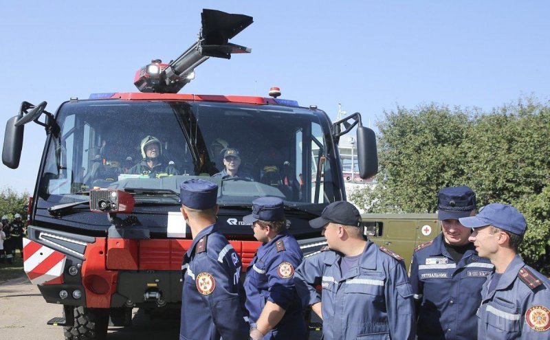 У аеропорту "Бориспіль" провели масштабне тренування