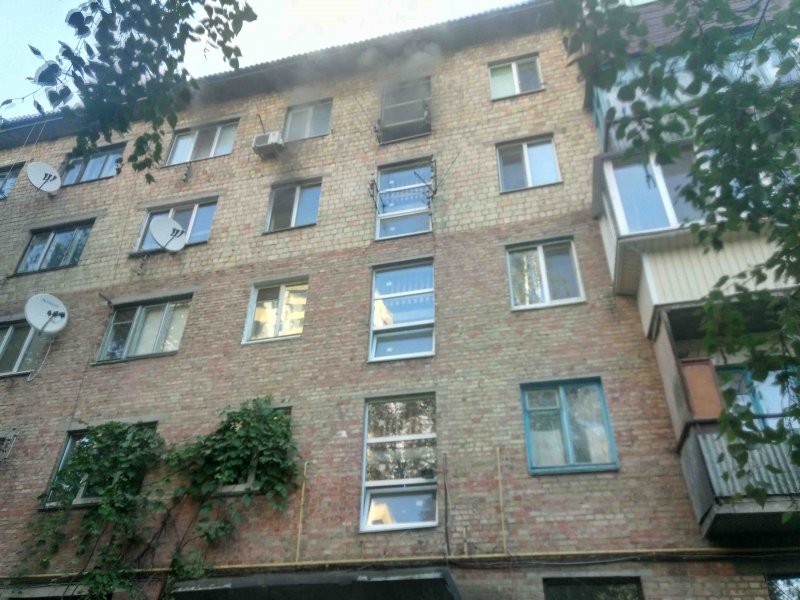 У Борисполі сталася пожежа в 5-ти поверховому житловому будинку