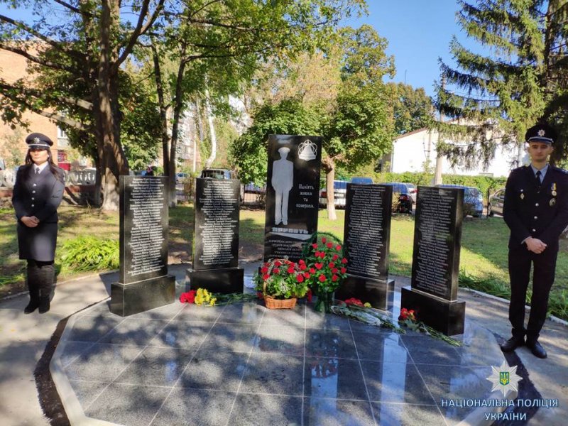 У Борисполі відбувся мітинг в честь відкриття пам’ятної меморіальної дошки Віцюку Т.П