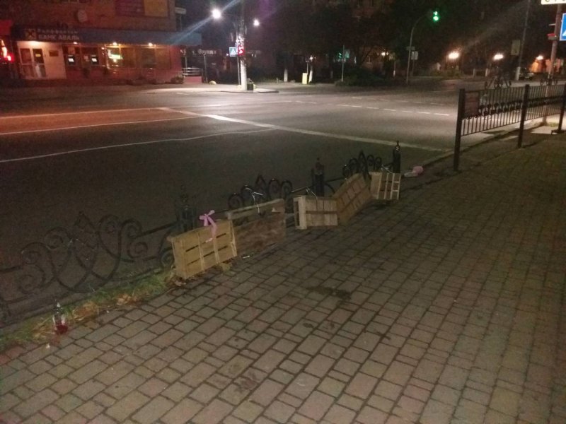 У Борисполі активісти борються із стихійною торгівлею