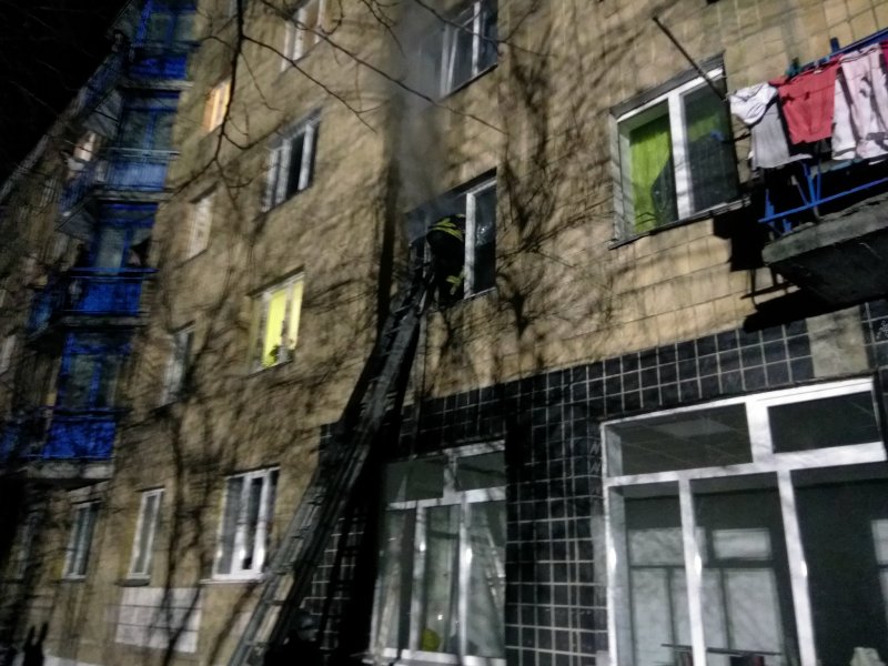У гуртожитку Броварського професійного ліцею сталася пожежа