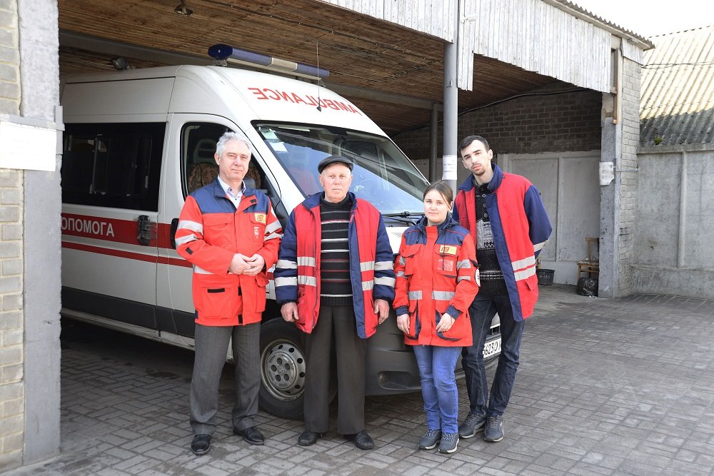 Умови праці екстреної медичної допомоги в Борисполі. Фотогалерея
