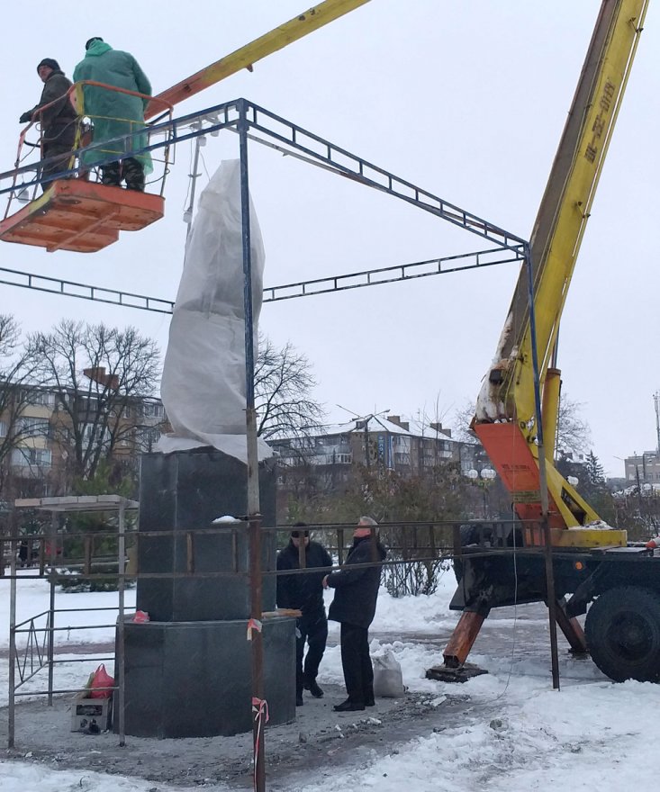 Князь Борис уже без риштувань