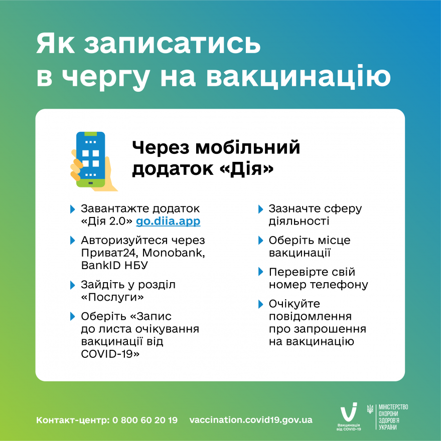Як жителям Київщини записатись в чергу на вакцинацію проти коронавірусу Як жителям Київщини записатись в чергу на вакцинацію проти коронавірусу