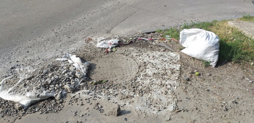 Вітання від Укртелекому: люк відновили, «красу» залишили Вітання від Укртелекому: люк відновили, «красу» залишили