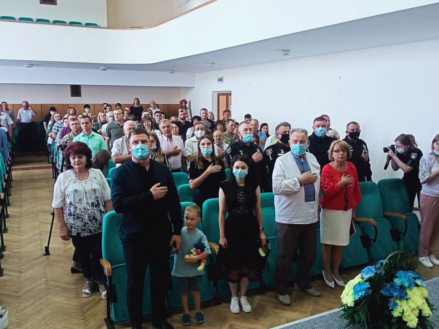 У виконкомі пройшло урочисте нагородження до Дня Незалежності