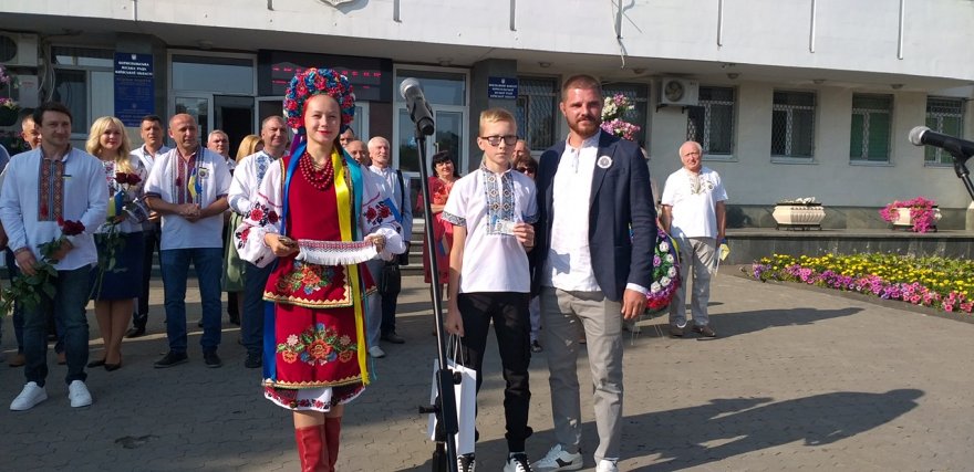 День Державного Прапора у Борисполі День Державного Прапора у Борисполі