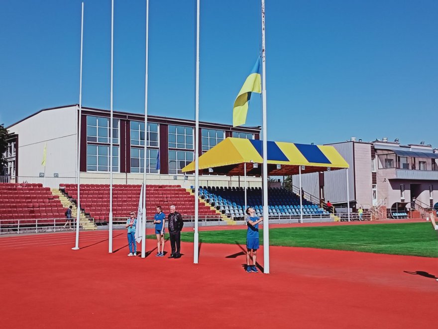Олімпійський урок в Борисполі Олімпійський урок в Борисполі