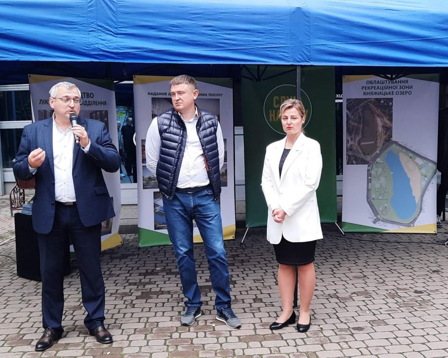 Партія «Слуга народу» відкрила свій офіс в Борисполі