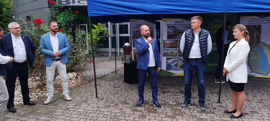 Партія «Слуга народу» відкрила свій офіс в Борисполі