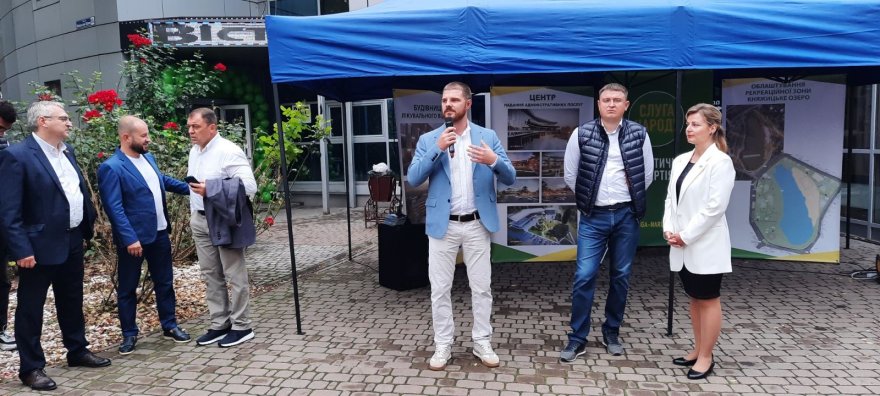 Партія «Слуга народу» відкрила свій офіс в Борисполі