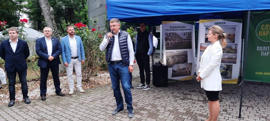Партія «Слуга народу» відкрила свій офіс в Борисполі