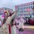 Святий Миколай у Борисполі: льодова феєрія під ялинкою