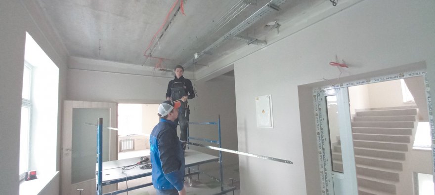 ДНЗ «Казка» в Борисполі добудують місцеві будівельники ДНЗ «Казка» в Борисполі добудують місцеві будівельники