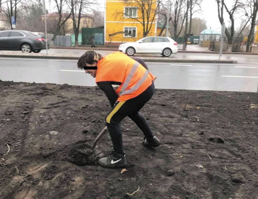Громадські  роботи у Борисполі: засуджених допомагає «перевиховувати» ВУКГ 