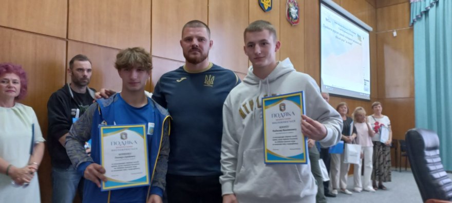 Велике спортивне нагородження на засіданні міської ради