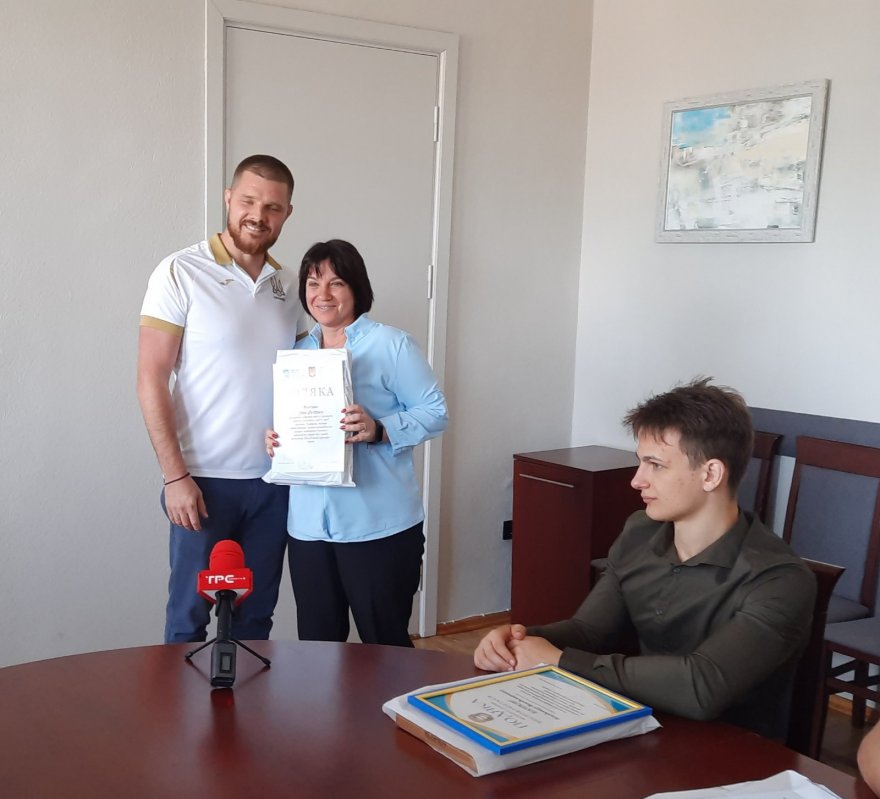 Бориспільський міський голова відзначив кращих спортсменів до Дня фізичної культури і спорту