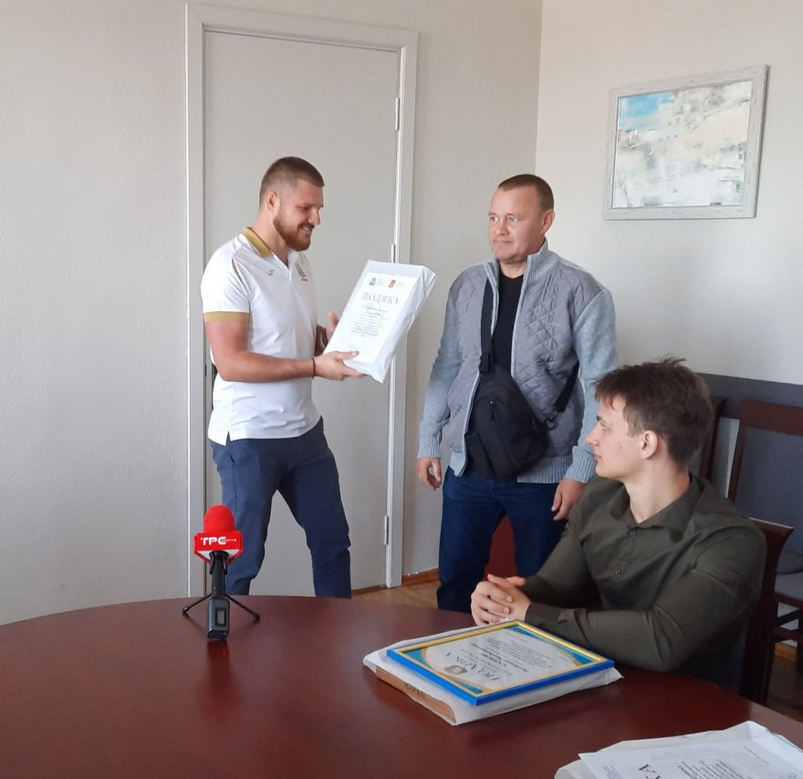 Бориспільський міський голова відзначив кращих спортсменів до Дня фізичної культури і спорту