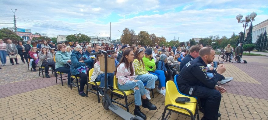 У День міста Бориспіль приймав національний кінотур «Кіно заради Перемоги!»