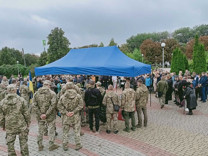 Бориспіль попрощався ще з одним загиблим героєм Бориспіль попрощався ще з одним загиблим героєм
