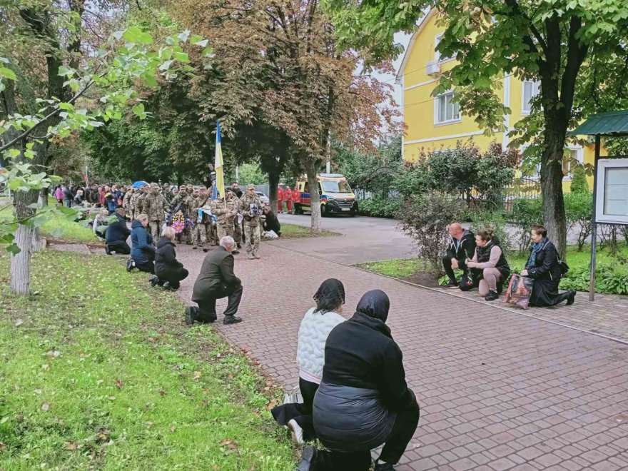 Бориспіль попрощався ще з одним загиблим героєм Бориспіль попрощався ще з одним загиблим героєм