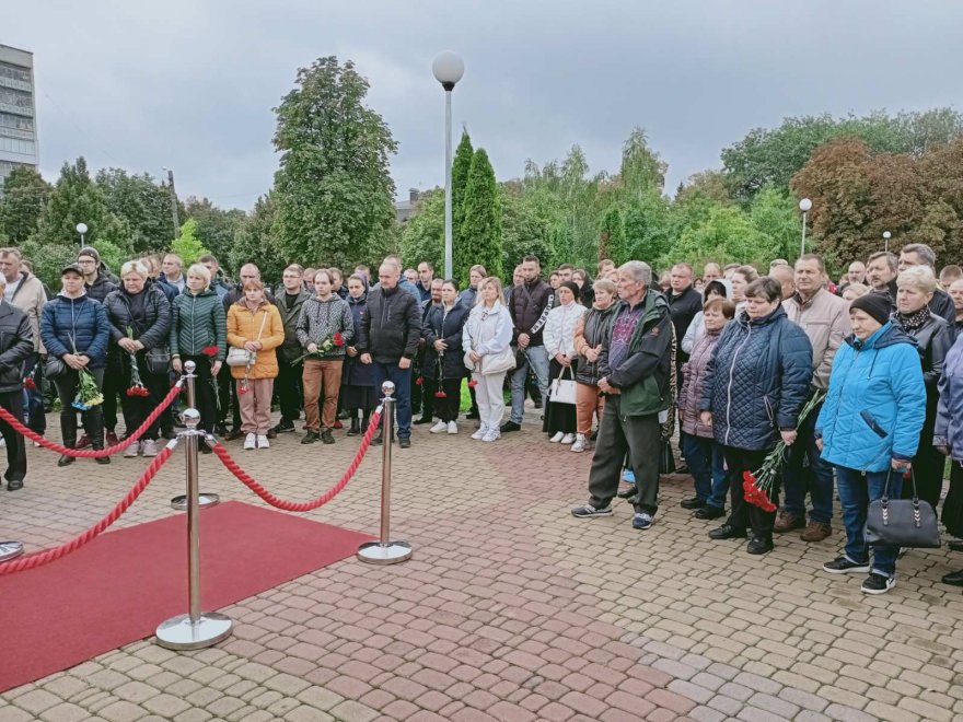 Бориспіль попрощався ще з одним загиблим героєм Бориспіль попрощався ще з одним загиблим героєм