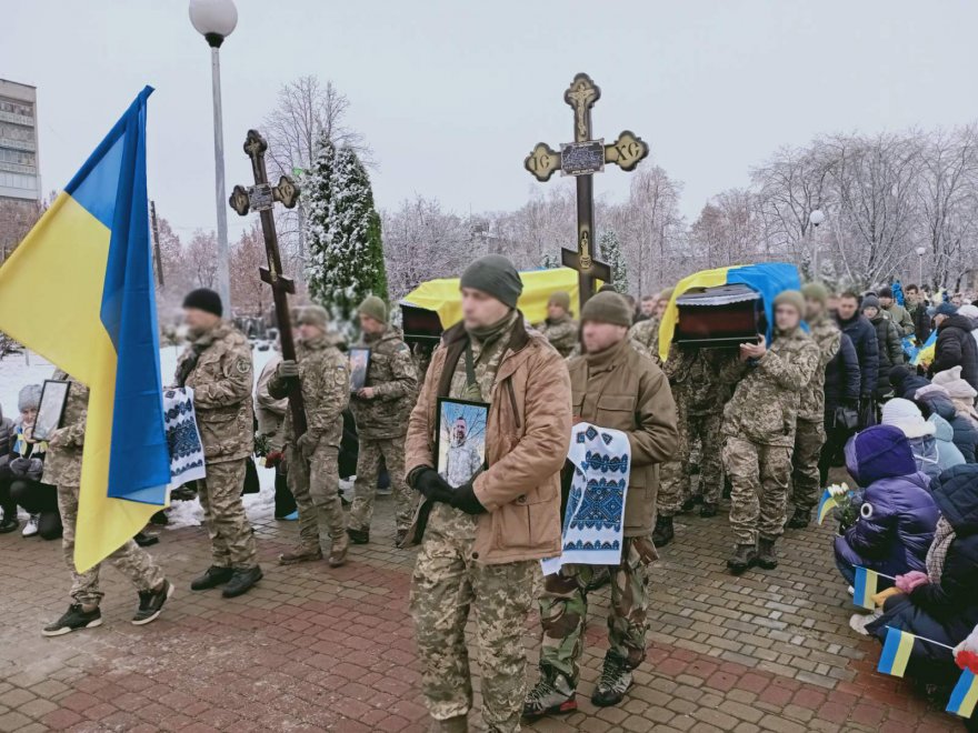 У Борисполі поховали ще двох героїв