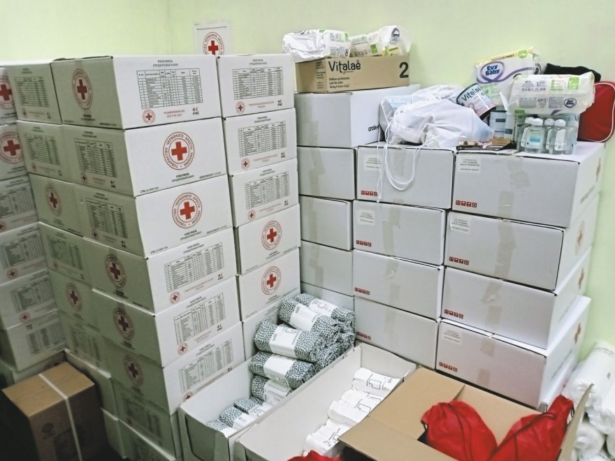 В Борисполі відкрився осередок Червоного хреста України В Борисполі відкрився осередок Червоного хреста України