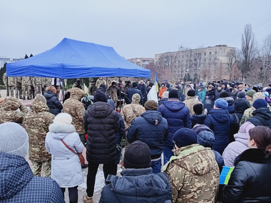 Бориспіль простився з Василем Бобруєнко Бориспіль простився з Василем Бобруєнко