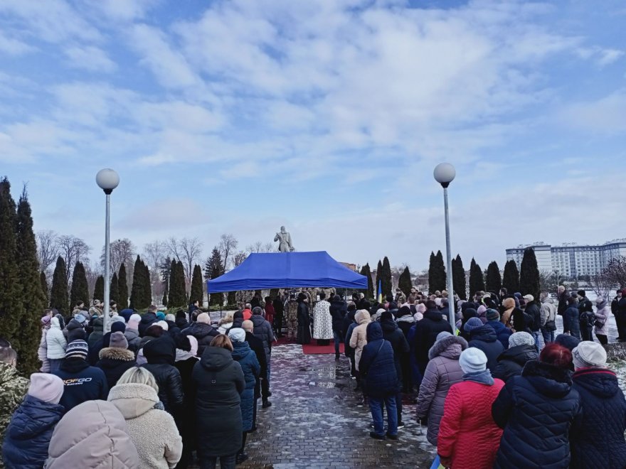 Бориспіль провів в останній шлях Олега Роговського Бориспіль провів в останній шлях Олега Роговського