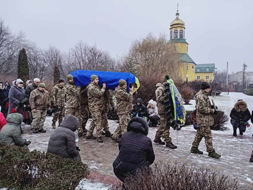 Бориспіль провів в останній шлях Олександра Пінчука Бориспіль провів в останній шлях Олександра Пінчука