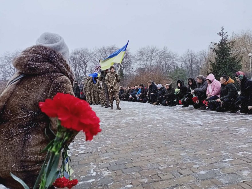 Бориспіль провів в останній шлях Олександра Пінчука Бориспіль провів в останній шлях Олександра Пінчука