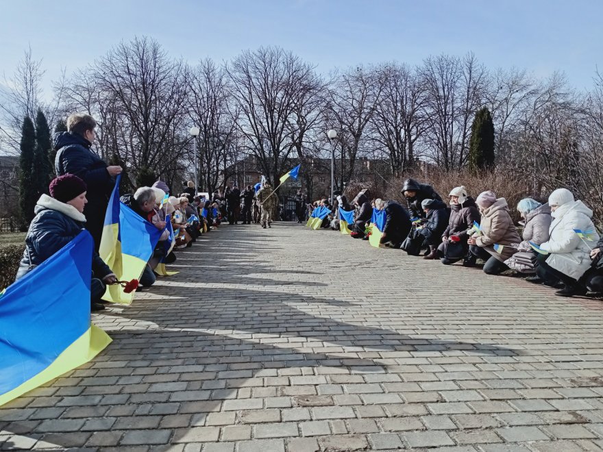 Бориспіль провів в останній шлях Олексія Литвинова Бориспіль провів в останній шлях Олексія Литвинова