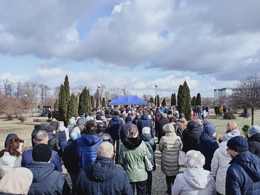 Бориспіль провів в останній шлях Олексія Литвинова Бориспіль провів в останній шлях Олексія Литвинова