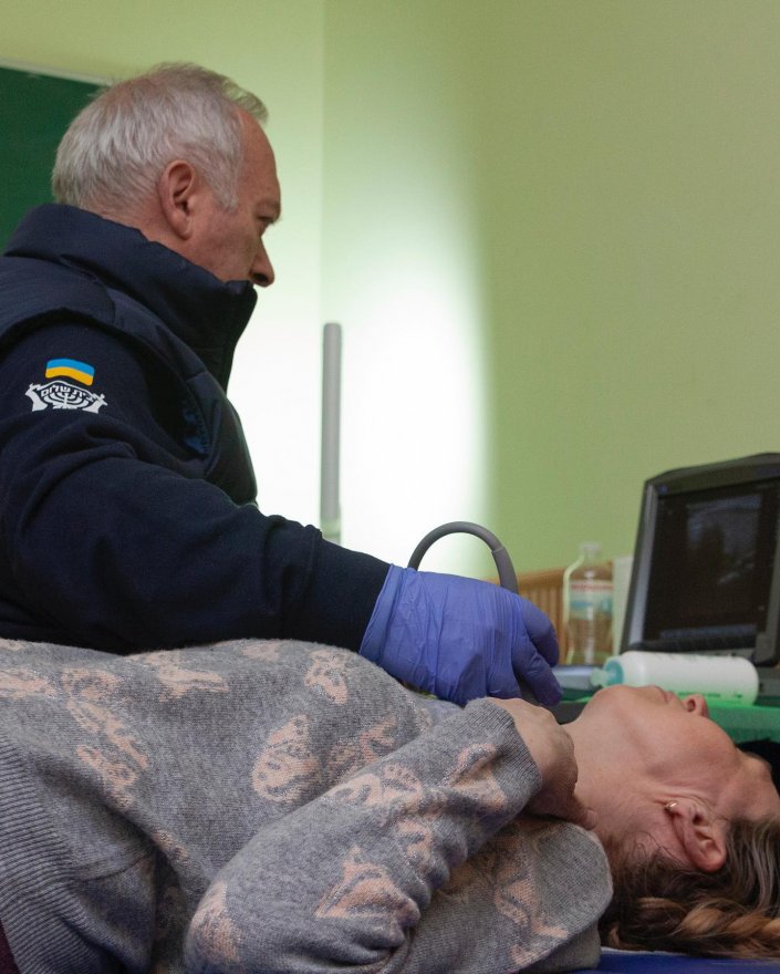 Послугами мобільної клініки на безоплатній основі змогли скористатися ВПО, що мешкають у Борисполі Послугами мобільної клініки на безоплатній основі змогли скористатися ВПО, що мешкають у Борисполі
