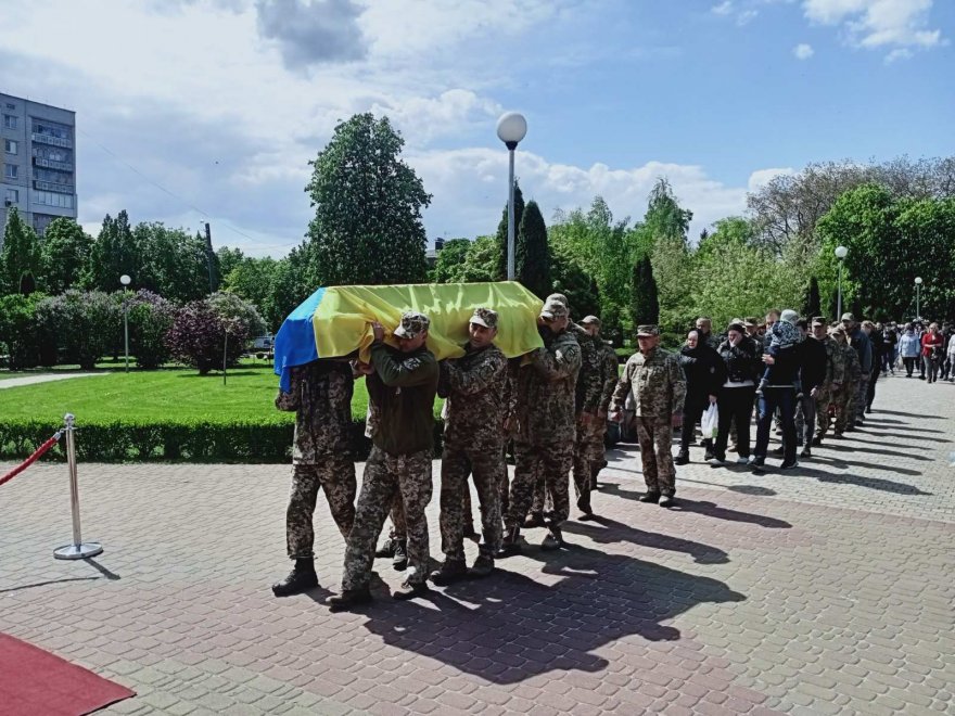 Бориспіль провів в останній шлях Едуарда Ісаєва
